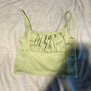 Yesstyle green crop top